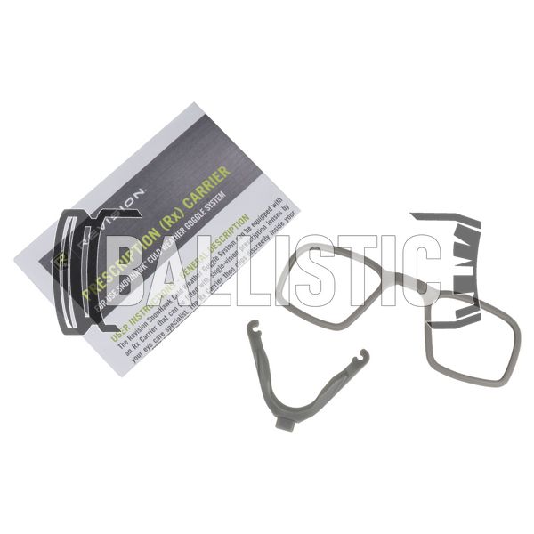 Revision Snowhawk Prescription Rx Carrier & Connector System, Gray, Dioptric insert