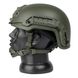 Protection Group Danmark Arch High Cut Ballistic Helmet, Olive, Large