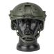 Protection Group Danmark Arch High Cut Ballistic Helmet, Olive, Large