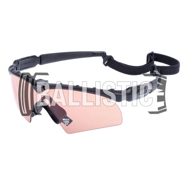 Oakley SI Ballistic M Frame 2.0 Strike Array Sunglasses, 3 Lens, Black, Transparent, TR22, TR45, Goggles