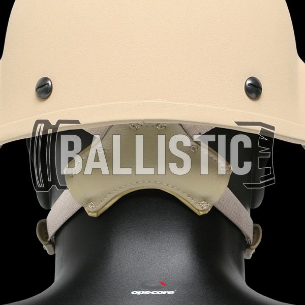 Ops-Core HEAD-LOC Retention System X Nape, Tan, Harness system