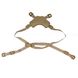 Ops-Core HEAD-LOC Retention System X Nape, Tan, Harness system