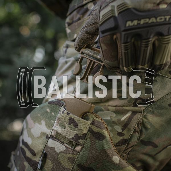 M-Tac Thigh Protection with Ballistic Package Class 2, Multicam, Універсальний, Захист стегон, 2, Ultra high molecular weight polyethylene