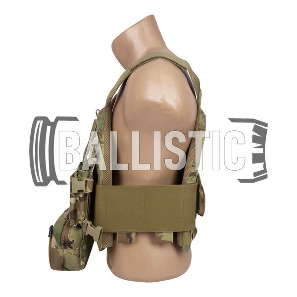 Emerson FCS Style VEST W/MK Chest Rig, Multicam, Plate Carrier