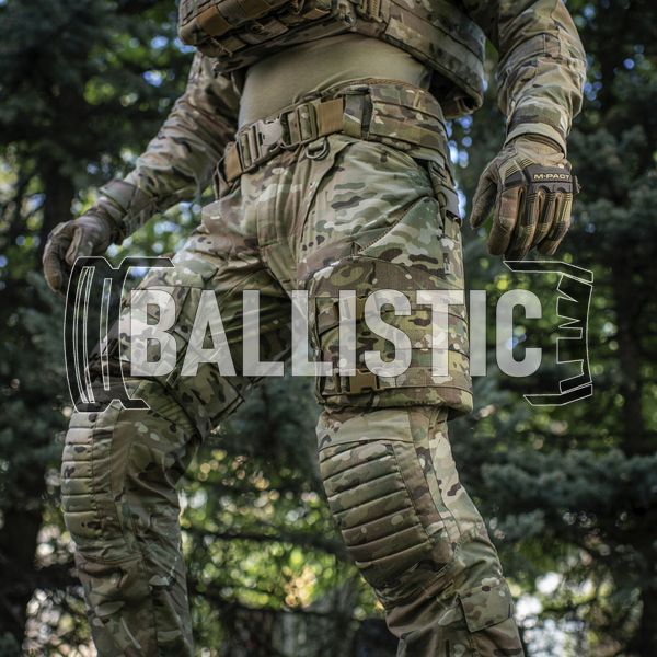 M-Tac Thigh Protection with Ballistic Package Class 2, Multicam, Універсальний, Захист стегон, 2, Ultra high molecular weight polyethylene