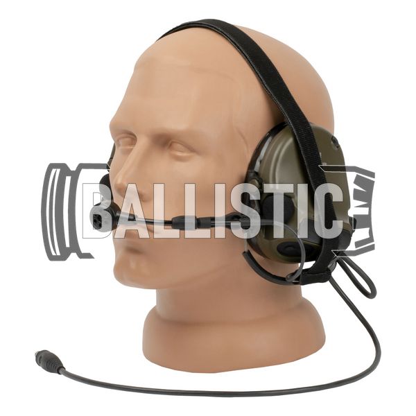 3M Peltor Comtac XPI Neckband Headsets, Olive, Neckband, PELTOR J11, 25, 2xAAA, Single, Comtac XPI