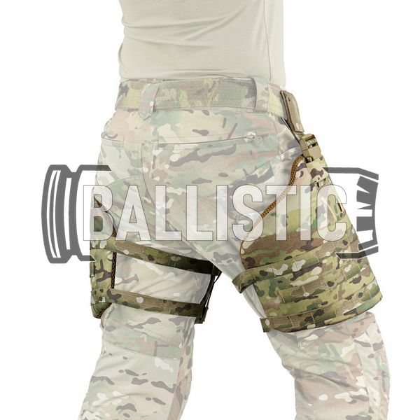 M-Tac Thigh Protection with Ballistic Package Class 2, Multicam, Універсальний, Захист стегон, 2, Ultra high molecular weight polyethylene