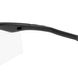 Oakley M Frame Strike Glasses with Clear Lens, Black, Transparent, Goggles