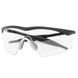 Oakley M Frame Strike Glasses with Clear Lens, Black, Transparent, Goggles