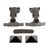 Ops-Core AMP Helmet Rail Mount Kit, Dark Grey, Ops-core, Helmet adapters